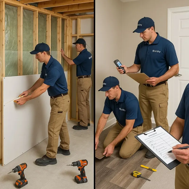 Repairs and Reconstruction process in Luxora, AR